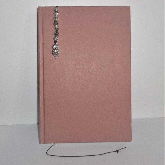 NWT Owl Bookmarker Bookmark Book Reading Gift Idea Beaded Handmade Silver 8156 - Picture 2 of 11